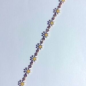 Cute Daisy Ankle Bracelet